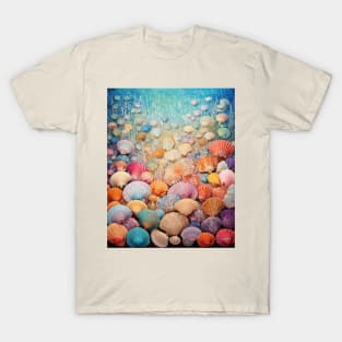 Small Summer Sea Shells T-Shirt